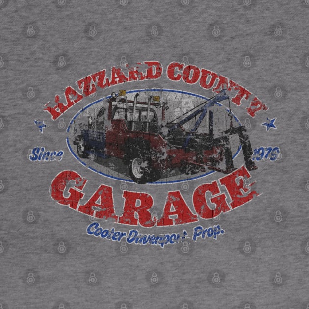 Hazzard County Garage - Vintage by JCD666